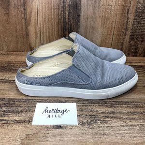 Skechers Womens Grey Vaso Mitad 49745 Air Cooled Memory Foam Slip On Shoes- Wome